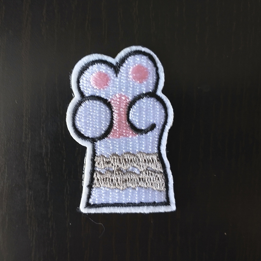 🧁 3/$30 Two Toe Beans Up Peace Embroidered Patch NEW
